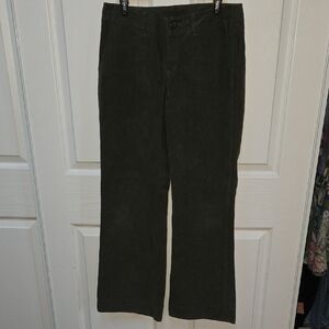 Women's Green Hemp Pants